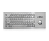 81 clavier de bureau de PC inoxydable imperméable en métal des clés IP65 avec la boule de commande de 38mm