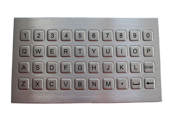 40 acier inoxydable à l'épreuve du vandalisme dynamique du clavier numérique IP67 en métal de clés